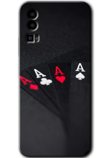 General Mobile 23/gm 23 Kılıf Hd Desen Baskılı Arka Kapak - Full As