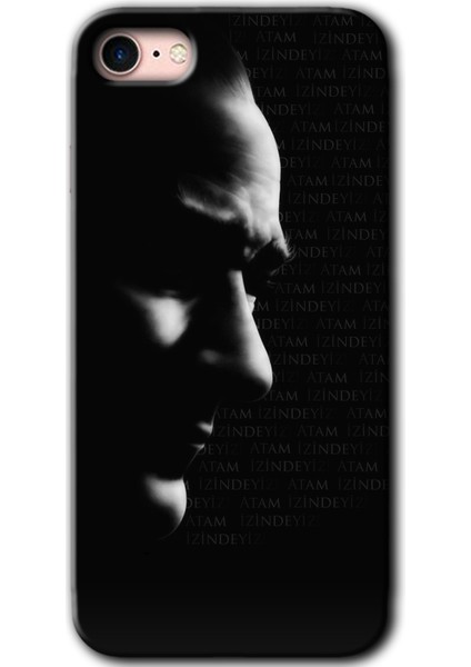 Apple iPhone 7 Kılıf Hd Desen Baskılı Arka Kapak - Atam Izindeyiz