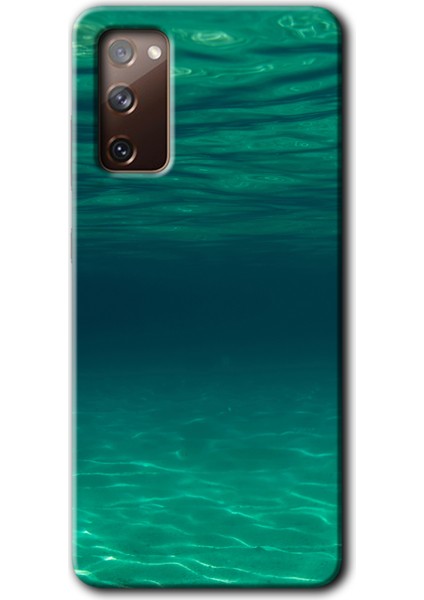 Galaxy S20 Fe Kılıf Hd Desen Baskılı Arka Kapak - Derin Deniz