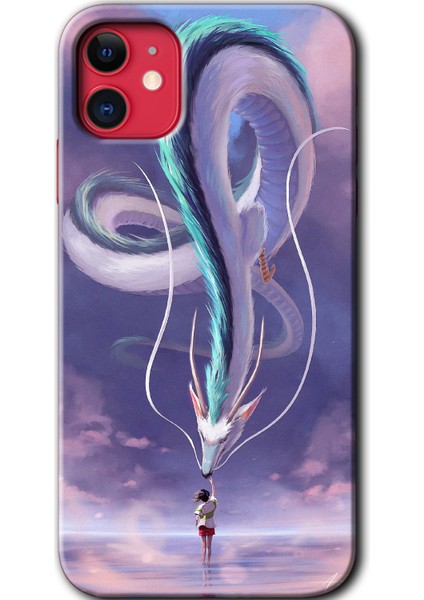Apple iPhone 11 Kılıf Hd Desen Baskılı Arka Kapak - Dragon Snake
