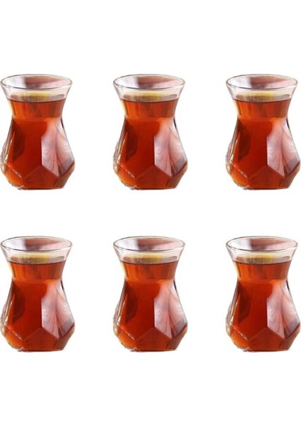 Girist Ayda Altılı Modern Çay Bardağı