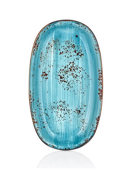 - Zest - Zt-15-Ov - Oval Tabak - 15 cm - Infinit 12 Adet