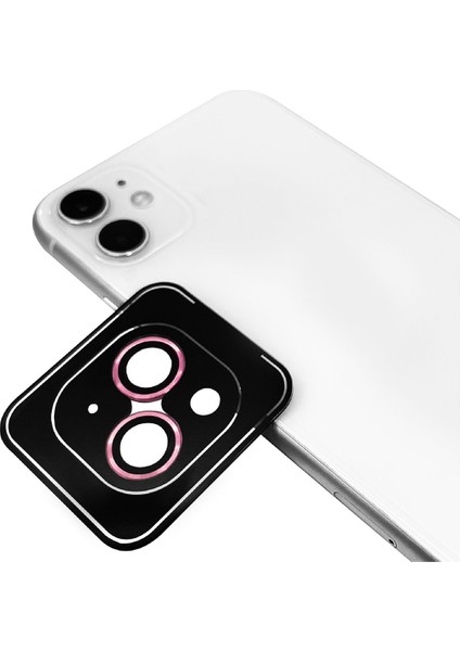 Case 4u Apple iPhone 15 Plus Takma Aparatlı Kamera Lens Koruyucu Safir Cl-11 Pembe