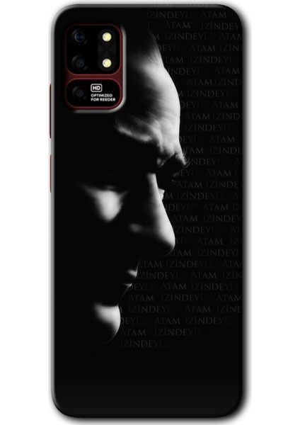 Reeder S19 Max Kılıf Hd Desen Baskılı Arka Kapak - Atam Izindeyiz