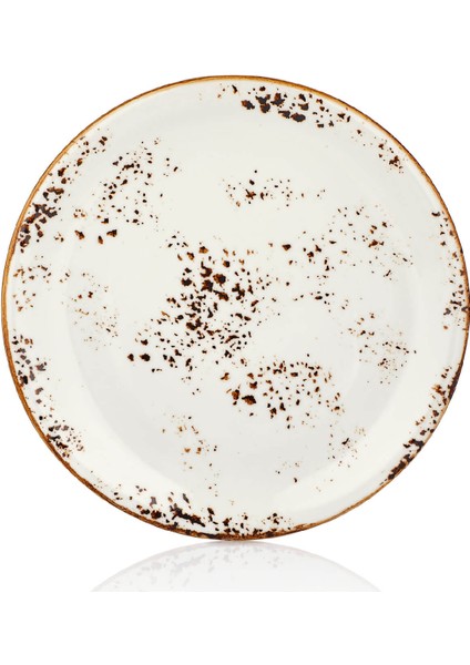 - Zest - Zt-27-Dz - Düz Tabak - 27 cm - Elegance 6 Adet