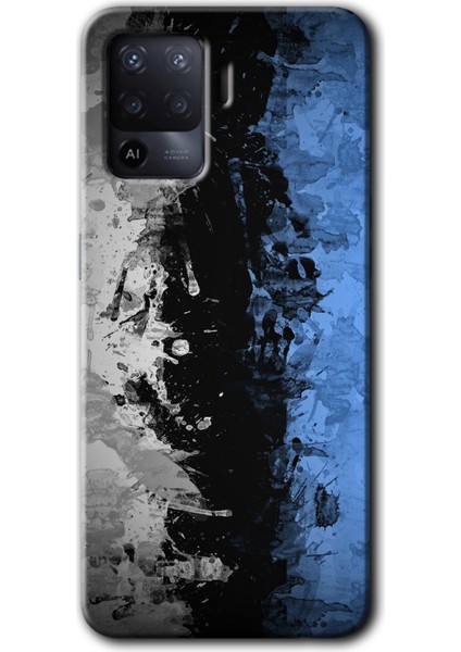 Oppo Reno 5 Lite Kılıf Hd Desen Baskılı Arka Kapak - Abstract Wallpaper