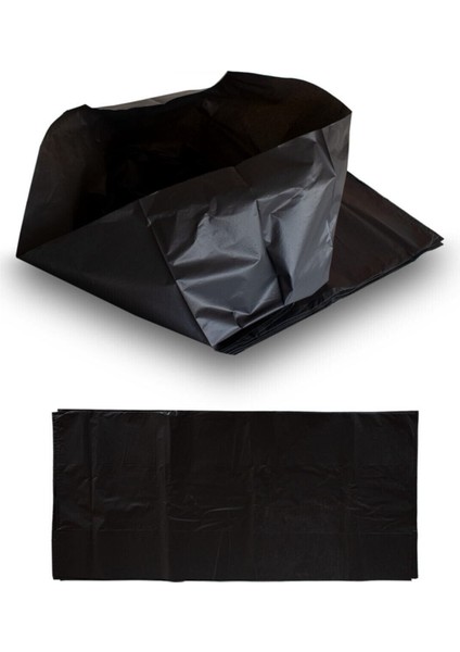 10 Adet 80X110 Lastikli Siyah Ultra Kalın Battal Boy Ev Taşıma Taşınma Poşeti Nakliye Çuvalı Nakliyat Torbası indirimleri