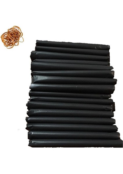 20 Adet 80X110 Lastikli Siyah Ultra Kalın Battal Boy Ev Taşıma Taşınma Poşeti Nakliye Çuvalı Nakliyat Torbası