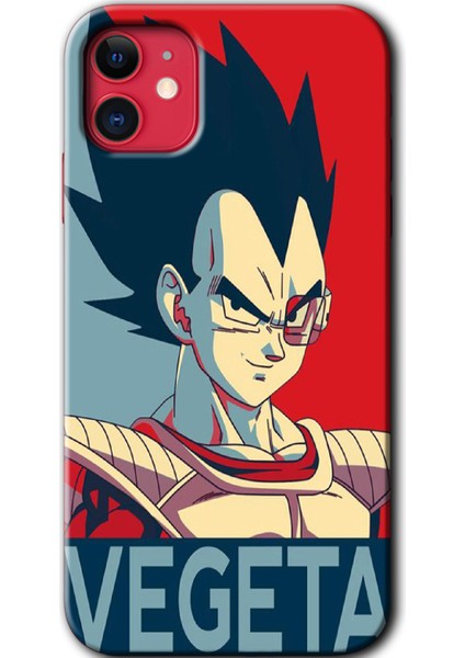 Apple iPhone 11 Kılıf Hd Desen Baskılı Arka Kapak - Vegeta