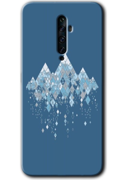 Oppo Reno 2z Kılıf Hd Desen Baskılı Arka Kapak - Iceberg