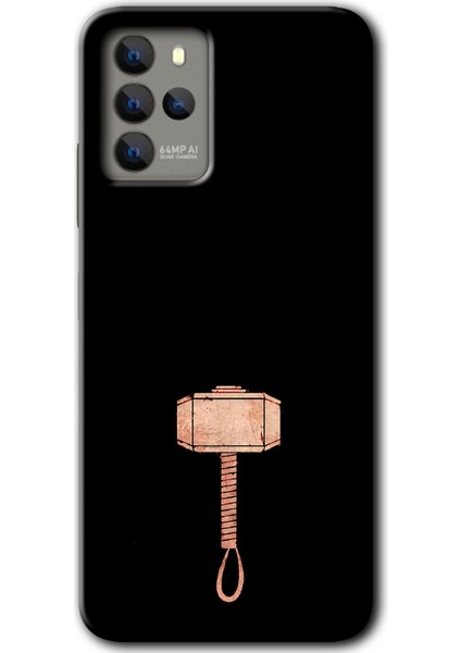 Omix X700 Kılıf Hd Desen Baskılı Arka Kapak - Thor Çekiç