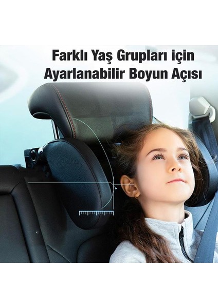 Ergonomik Katlanabilir Araç Boyunluk Araç Yastığı Araç Kafalık Araç Uyku Yastığı Araba Seyahat Yastığı