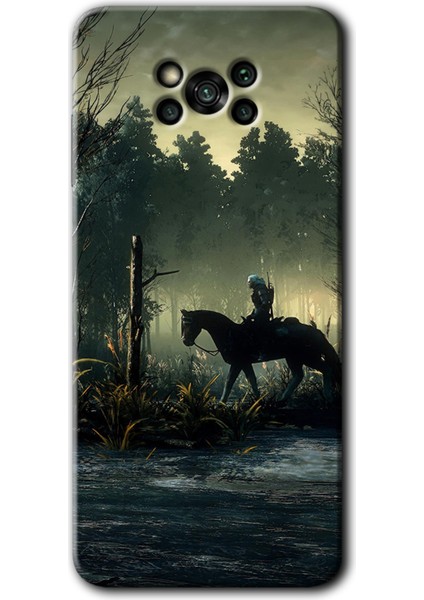 Poco X3 Nfc Kılıf Hd Desen Baskılı Arka Kapak - Savaşçı