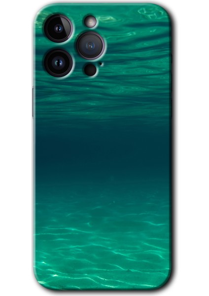 Apple iPhone 14 Pro Max Kılıf Hd Desen Baskılı Arka Kapak - Derin Deniz