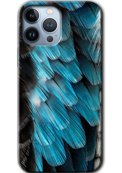 Apple iPhone 13 Pro Kılıf Hd Desen Baskılı Arka Kapak - 9d Tüyler