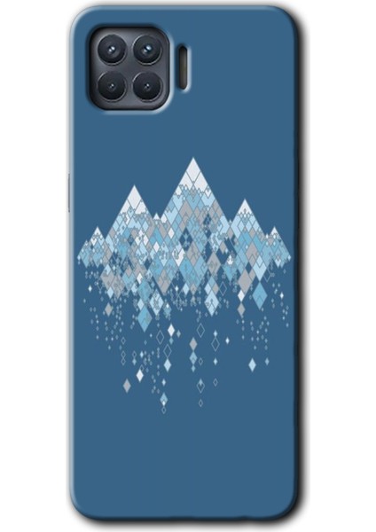 Oppo Reno 4 Lite Kılıf Hd Desen Baskılı Arka Kapak - Iceberg