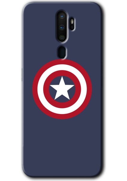 Oppo A9 2020 Kılıf Hd Desen Baskılı Arka Kapak - Captain!