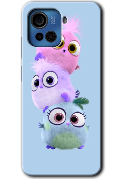 Casper Via F30 Plus Kılıf Hd Desen Baskılı Arka Kapak + Kırılmaz Cam - Puffy