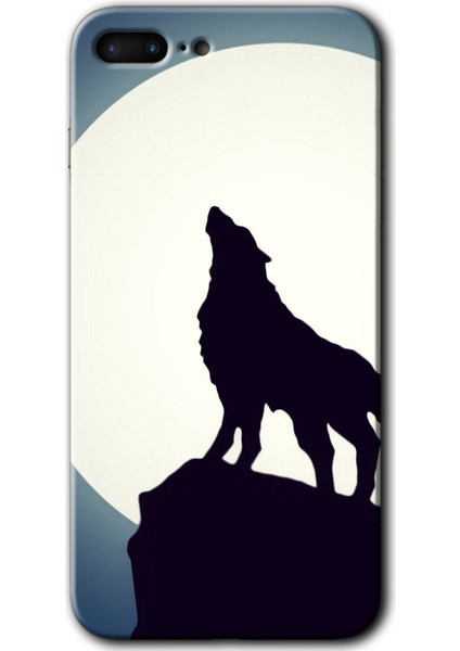 Apple iPhone 7 Plus Kılıf Hd Desen Baskılı Arka Kapak - Dolunay Bozkurt