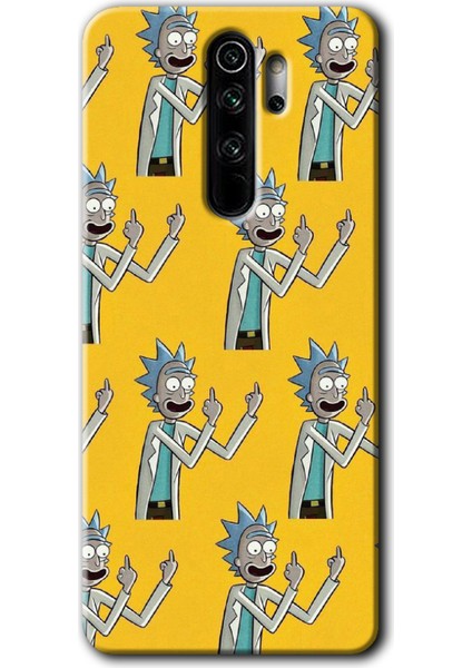 Redmi Note 8 Pro Kılıf Hd Desen Baskılı Arka Kapak - Rick Felsefesi