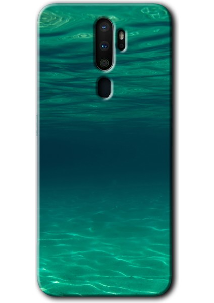 Oppo A9 2020 Kılıf Hd Desen Baskılı Arka Kapak - Derin Deniz
