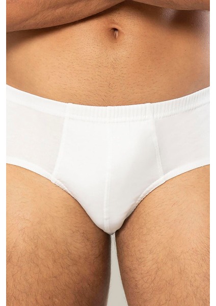 Erdem 3'lü Beyaz Penye Slip 13003 fiyatları