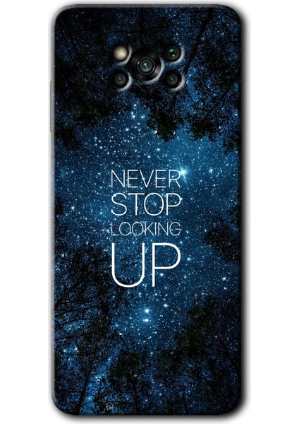 Poco X3 Pro Kılıf Hd Desen Baskılı Arka Kapak - Stars Wallpaper