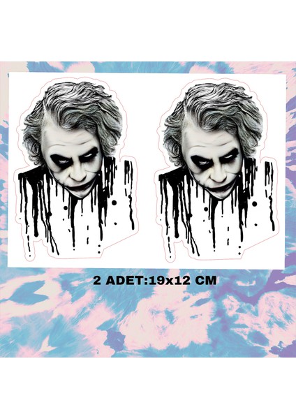 Jokey Motorsiklet Araç Leptop Sticker Çıkartma