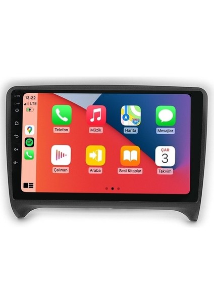 Audi Tt Android 6gb Ram 64GB Rom 8 Çekirdek Carplay Navigasyon Multimedya