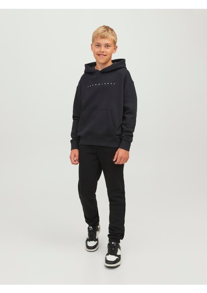 Logo Baskili Kapüsonlu Sweatshirt - Çocuk fiyatları