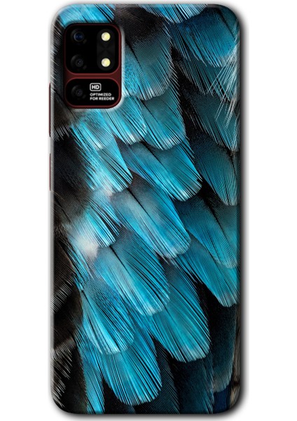 Reeder S19 Max Kılıf Hd Desen Baskılı Arka Kapak - 9d Tüyler