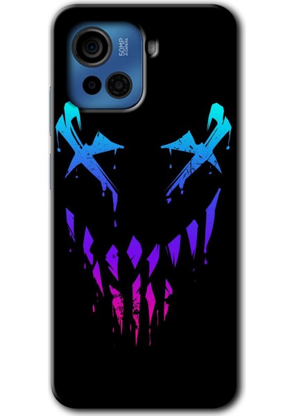 Casper Via F30 Kılıf Hd Desen Baskılı Arka Kapak + Kırılmaz Cam - Çığlık