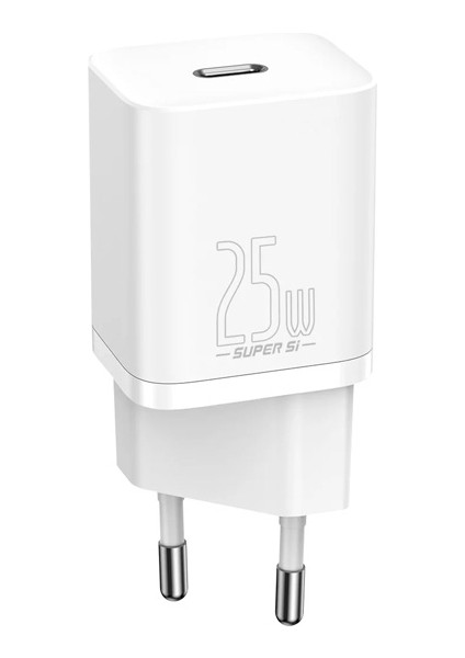 Super Si 1c 25W Pd Type-C Hızlı Şarj Adaptörü - Iphone 15-14-13-12-11 Hızlı Şarj