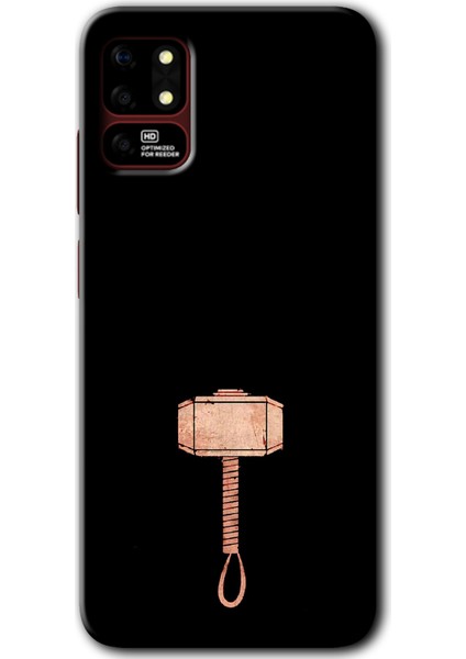 Reeder S19 Max Kılıf Hd Desen Baskılı Arka Kapak - Thor Çekiç