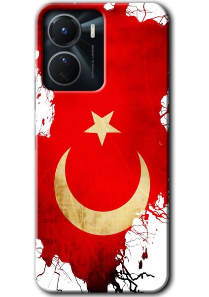 Vivo Y16 Kılıf Hd Desen Baskılı Arka Kapak - Türkiyem
