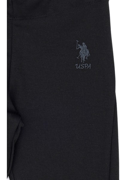 U.S. Polo Assn. Kız Çocuk Siyah Eşofman Altı 50275914-VR046