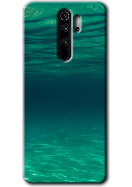 Redmi Note 8 Pro Kılıf Hd Desen Baskılı Arka Kapak - Derin Deniz