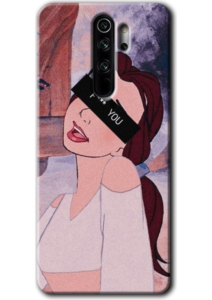 Redmi Note 8 Pro Kılıf Hd Desen Baskılı Arka Kapak - Bad Girl