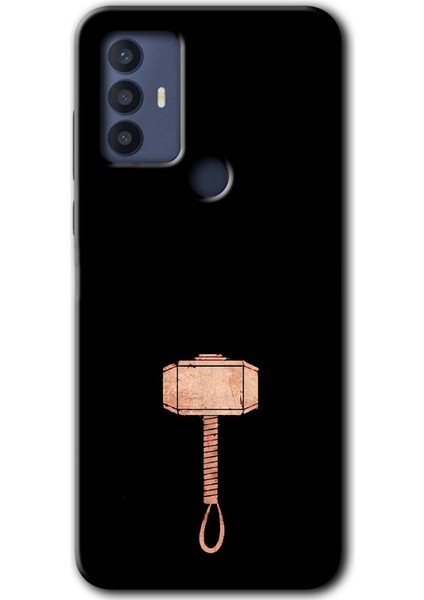 Tcl 30 Se Kılıf Hd Desen Baskılı Arka Kapak - Thor Çekiç