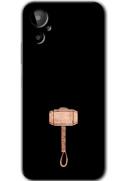 General Mobile 23 Se/gm 23 Se Kılıf Hd Desen Baskılı Arka Kapak - Thor Çekiç
