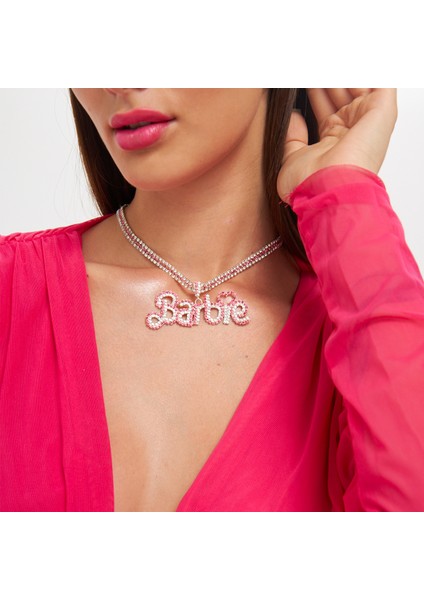 Barbie Güzelliği Taşlı Kolyesi fiyatları