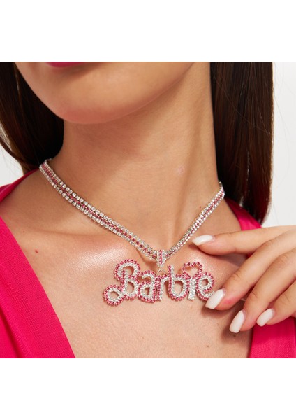 Barbie Güzelliği Taşlı Kolyesi indirimleri