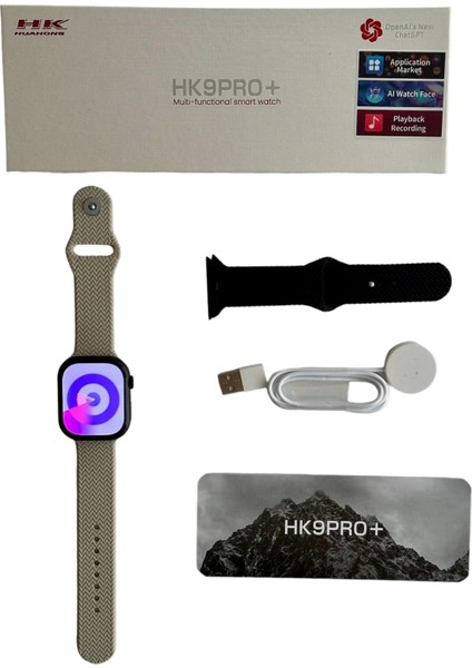 Watch 8 Hk9 Pro+ Plus V3 Yapay Zeka Destekli Oyun Yüklenebilir