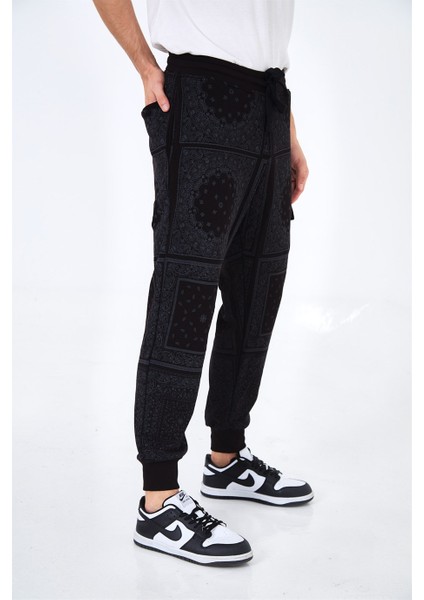 Allover Jogger Siyah modelleri