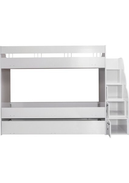 Ranza, White Complex Yavrulu Ranza + Çalışma Masası + 3 Kapılı Dolap