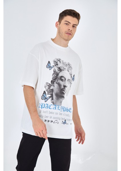 2pacalypse T-Shirt Beyaz