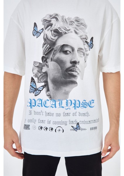 2pacalypse T-Shirt Beyaz fiyatları