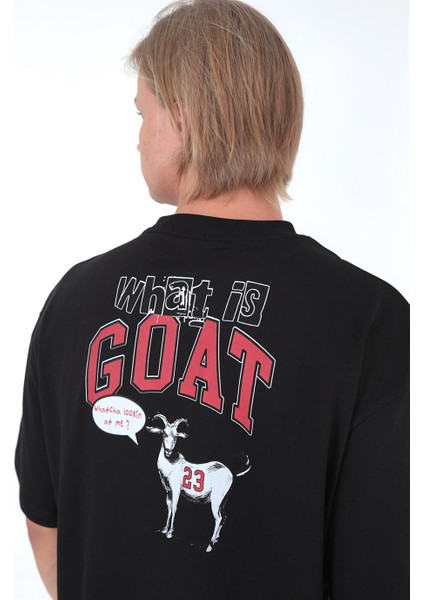 G.o.a.t Oversize T-Shirt Siyah indirimleri