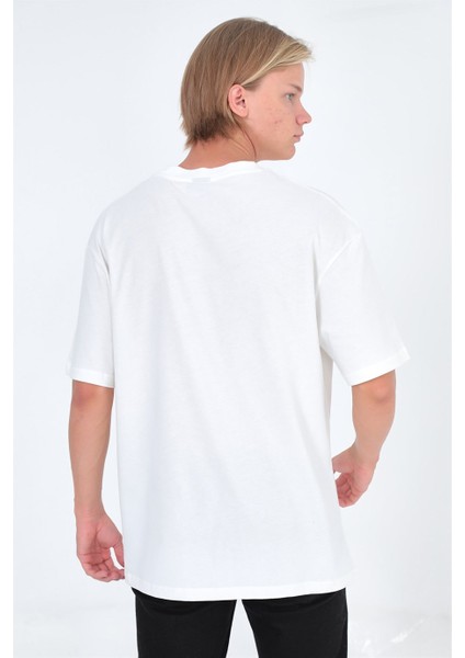 Saints Oversize T-Shirt Beyaz indirimleri