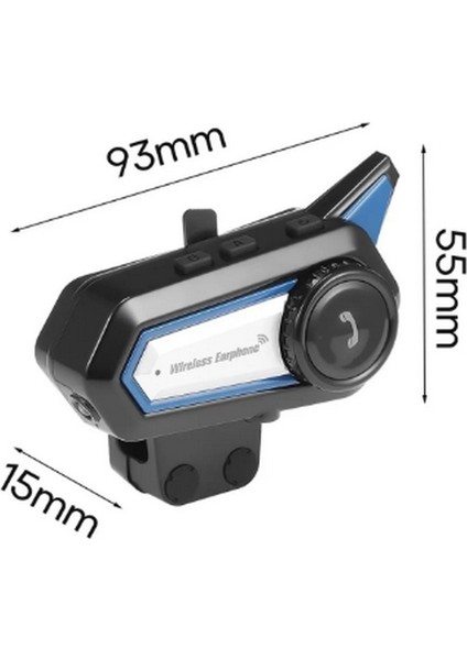 BT31 Kask Kulaklık Bluetooth 5.0 Motosiklet Interkom Su Geçirmez Kablosuz Kulaklık indirimleri